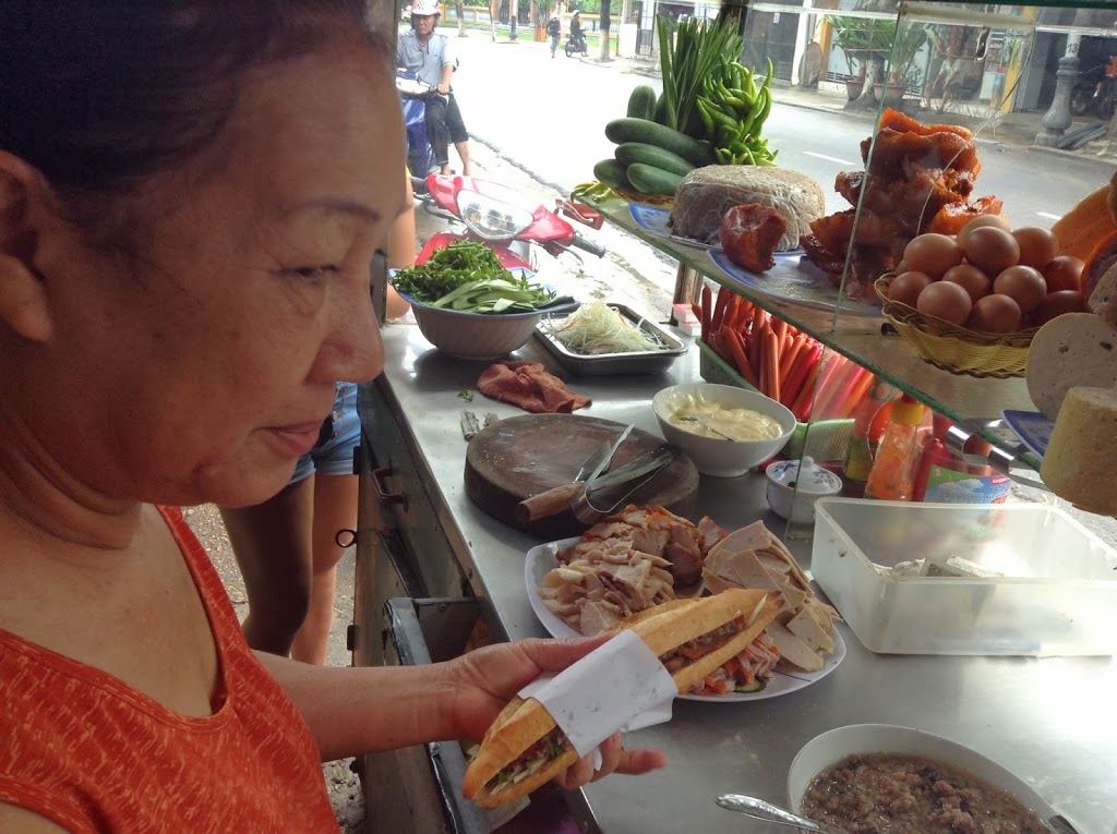 Foodie Update: Hoi An, Viet Nam, street food ~ Banh Mi and sea snails