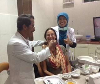 Visit to a dentist in Yogyakarta, Indonesia