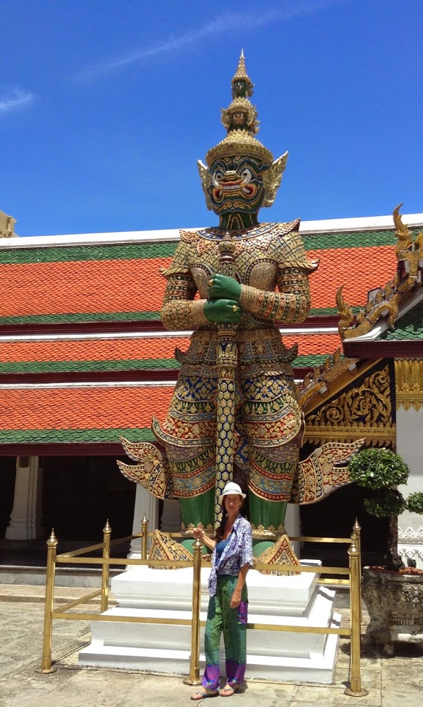 Wat Phra Keo ~ Temple of the Emerald Buddha. Bangkok, Thailand