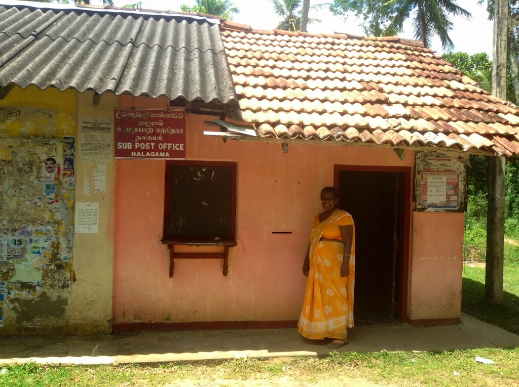 On the road in rural, Southern Sri Lanka.